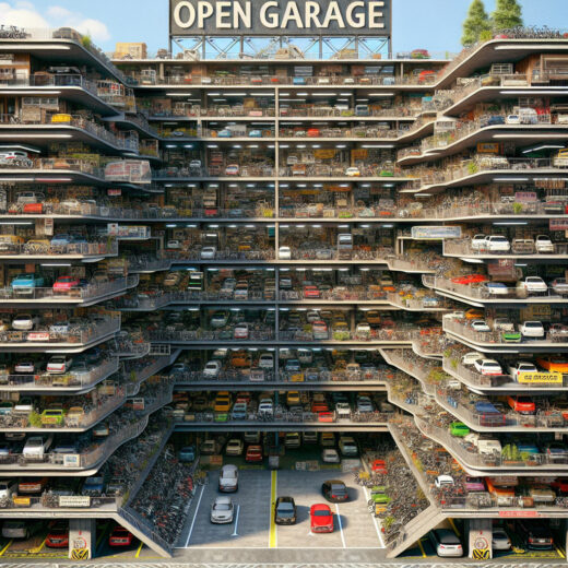 Nyitott garázsok: a parkolási lehetőségek bővítése
