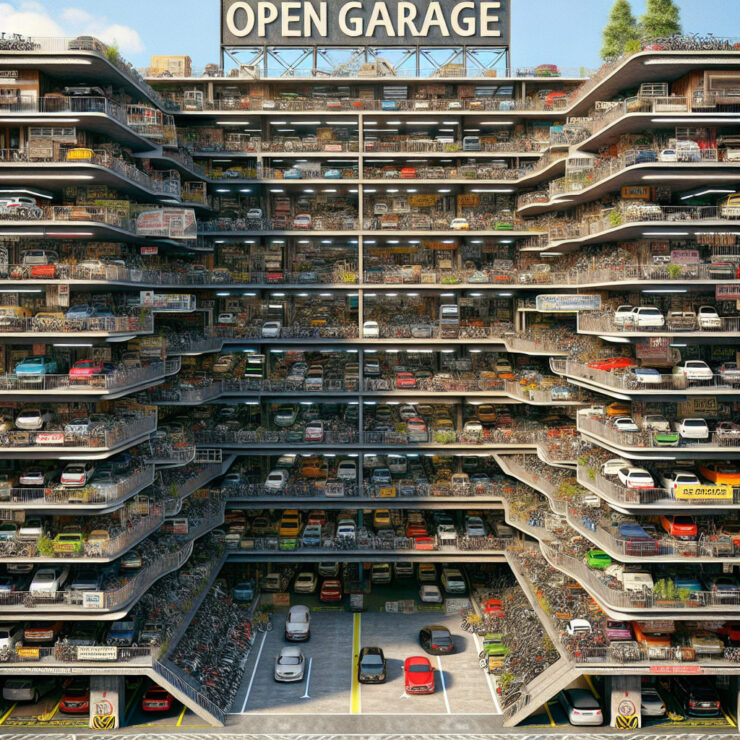 Nyitott garázsok: a parkolási lehetőségek bővítése