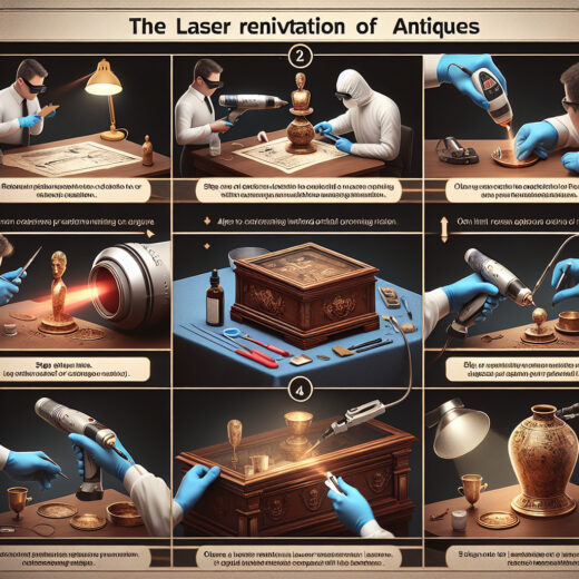 Die Verwendung von Lasern zur Entfernung von Schmutz und Verfärbungen auf Porzellanobjekten von Antiquitäten